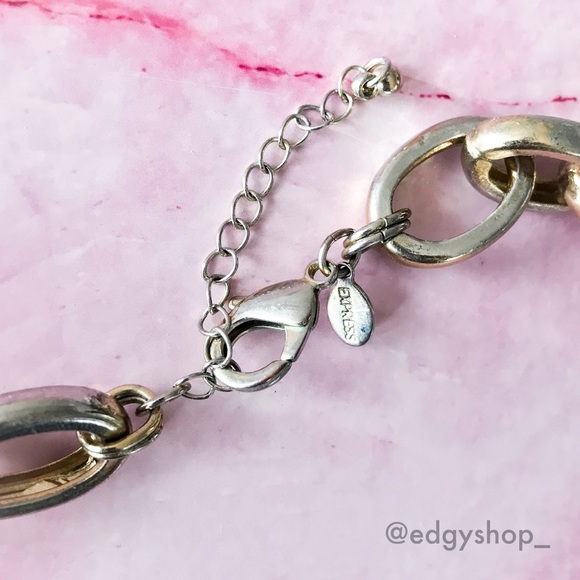 Express | Pave Embellished Cable Link Necklace - Picture 4 of 5